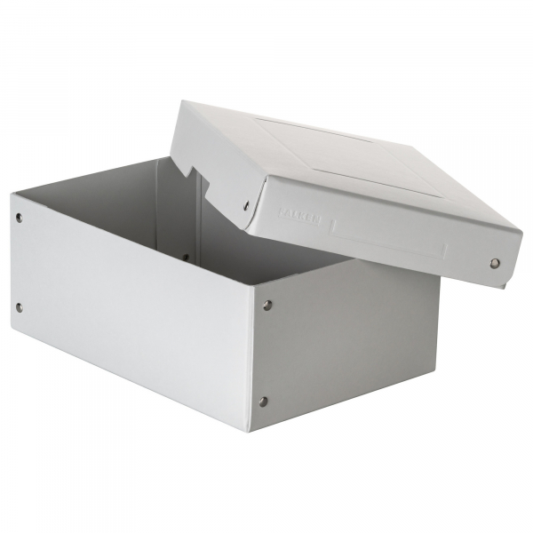 4014481246594 - Archivbox PureBox PRO A5 für bis zu 1250 Blatt DIN ISO 16245-A mit Beschriftungsfeld L 250 x B 180 x Füllhöhe 100 mm FSC®-Pappe weiß