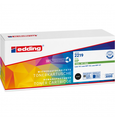Toner 18-2219 wie HP W1106A schwarz Toner 18-2219 wie HP W1106A schwarz