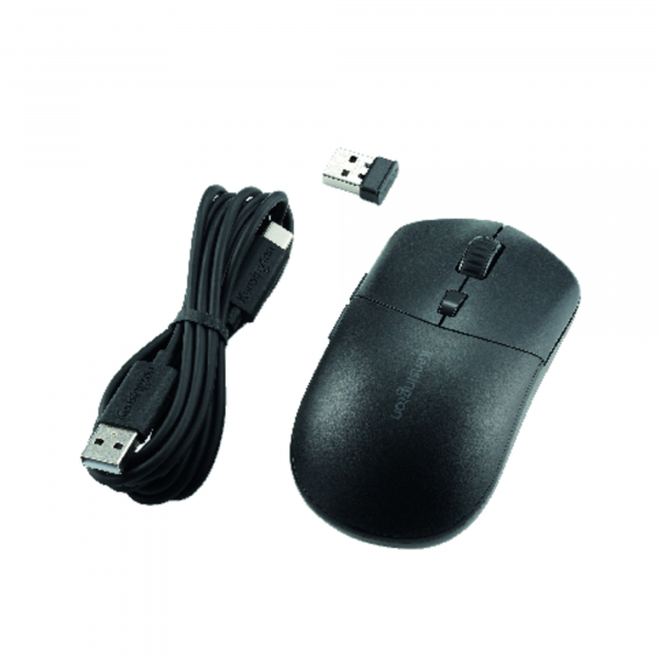 5028252643924 - EQ MY430 Kabellose wiederaufladbare Maus K75507EU Optische Maus Für Rechts- und Linkshänder Bluetooth USB-A Nano-Empfänger Schwarz