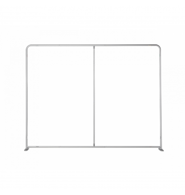 Showdown Raumteiler 200x150cm Hexagon bl