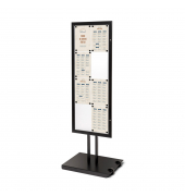 Schaukasten Outdoor SCPF8xA4C9005, 8xA4 (A1), wei&szlig;, magnetisch