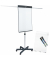 Flipchart SKETCH PRO star base, 7-153310, 105x68cm, wei&szlig;, mit Rollen, mit 2 Seitenarmen