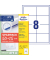 Etiketten ultragrip 4782-65, wei&szlig;, 97x67,7mm, rechteckig