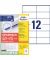 Etiketten 6175-65, weiß 105x48mm, rechteckig, 