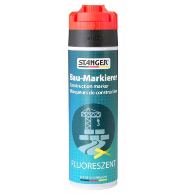 Bau-Markierer Markierungsspray neonorange 500,0 ml