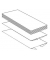 Falthandtuchspender 850006 ILZF10, silber, 600 T&uuml;cher