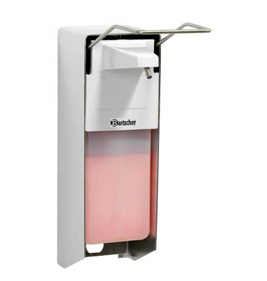 Seifenspender PS 0,9L-W 850008 silber Kunststoff 0,9 l