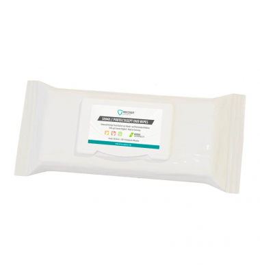 Desinfektionstücher PROTECTASEPT Duo Wipes 1-lagig weiß, 48 Tücher
