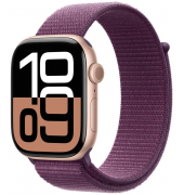 Watch Series 10 46 mm Aluminium (GPS) Sport Loop  pflaume, roségold