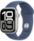 Watch Series 10 42 mm Aluminium (GPS+Cellular) Sportarmband ML  denim, silber