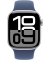 Watch Series 10 42 mm Aluminium (GPS+Cellular) Sportarmband ML  denim, silber