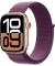 Watch Series 10 42 mm Aluminium (GPS+Cellular) Sport Loop  pflaume, roségold