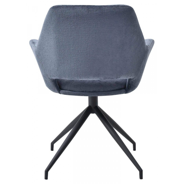 0796376503992 - Besucherstuhl Easy Meet EMG oxfordblau   schwarz mit Armlehnen 4-Fuß-Sterngestell mit Kunststoffgleitern 0796376503992 Bisley