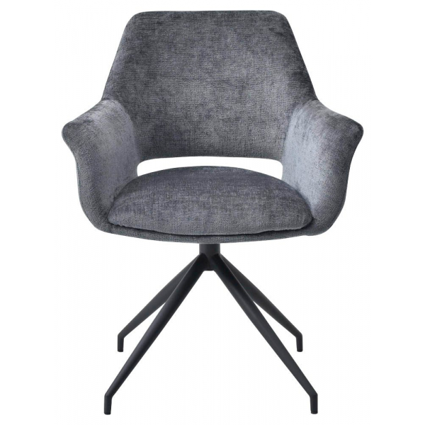 0796376504012 - Besucherstuhl Easy Meet EMG slate   schwarz mit Armlehnen 4-Fuß-Sterngestell mit Kunststoffgleitern 0796376504012 Bisley