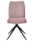 Besucherstuhl Easy Meet Chair FA, pastellpink / schwarz, ohne Armlehnen, 4-Fuß-Sterngestell mit Kunststoffgleitern