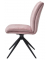 Besucherstuhl Easy Meet Chair FA, pastellpink / schwarz, ohne Armlehnen, 4-Fuß-Sterngestell mit Kunststoffgleitern