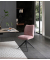 Besucherstuhl Easy Meet Chair FA, pastellpink / schwarz, ohne Armlehnen, 4-Fuß-Sterngestell mit Kunststoffgleitern