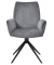 Besucherstuhl Easy Meet Chair FA, slate / schwarz, mit Armlehnen, 4-Fuß-Sterngestell mit Kunststoffgleitern