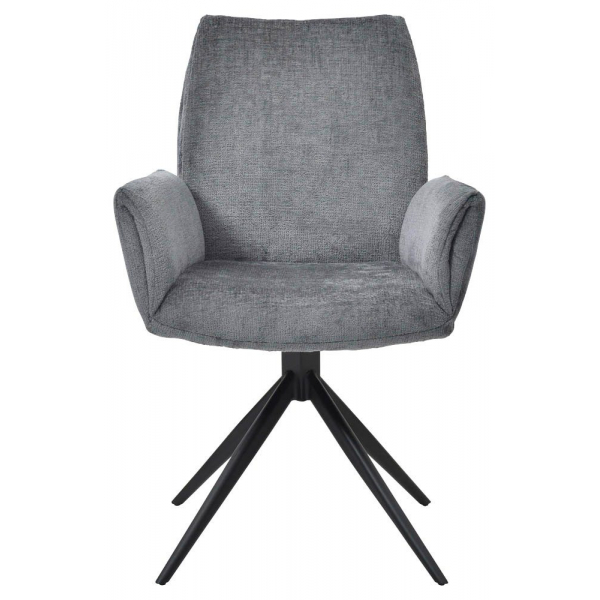 0796376504111 - Besucherstuhl Easy Meet Chair FA slate   schwarz mit Armlehnen 4-Fuß-Sterngestell mit Kunststoffgleitern 0796376504111 Bisley