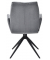 Besucherstuhl Easy Meet Chair FA, slate / schwarz, mit Armlehnen, 4-Fuß-Sterngestell mit Kunststoffgleitern