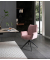 Besucherstuhl Easy Meet Chair FA, pastellpink / schwarz, mit Armlehnen, 4-Fuß-Sterngestell mit Kunststoffgleitern