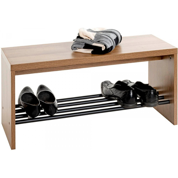 4001070371492 - Schuhbank 37149 eiche-dunkel Holz 800 cm 4001070371492 HAKU Möbel 4001070371492 - Schuhbank 37149 eiche-dunkel Holz 800 cm 4001070371492 HAKU Möbel