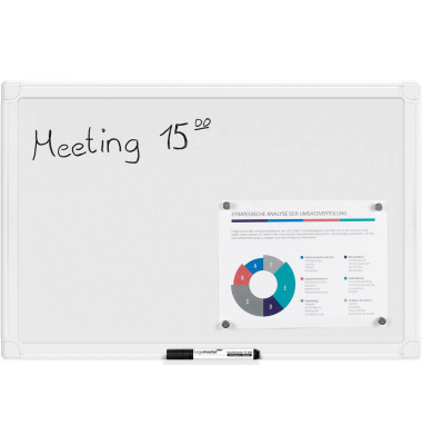 Whiteboard MAULprimo, 6431002, kunststoffbeschichtet, 