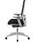 Bürostuhl, HLC-2909FX-2B Stoff schwarz, Gestell silber