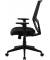 Bürostuhl, HLC-1500F-2 Stoff schwarz