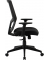 Bürostuhl, HLC-1500F-2 Stoff schwarz