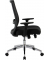 Bürostuhl, HLC-2628F Stoff schwarz, Gestell silber