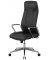 Chefsessel, HLC-2955L Kunstleder schwarz, Gestell silber