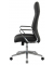 Chefsessel, HLC-2955L Kunstleder schwarz, Gestell silber