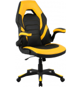 Gaming Stuhl Kunstleder schwarz