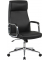 Bürostuhl, HLC-3225 Kunstleder schwarz, Gestell silber