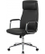 Bürostuhl, HLC-3225 Kunstleder schwarz, Gestell silber