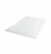 Bodenschutzmatte EDCMFLFS0004 Marvec BioPVC, 116x150cm, rechteckig, für Hartboden + Teppich