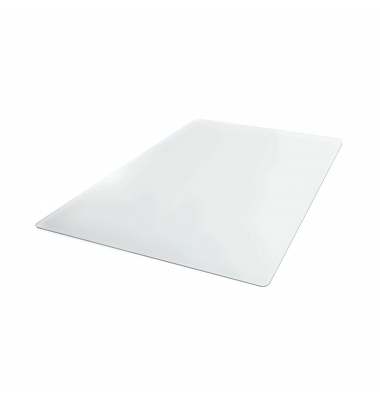 Bodenschutzmatte EDCMFLFS0004 Marvec BioPVC, 116x150cm, rechteckig, für Hartboden + Teppich