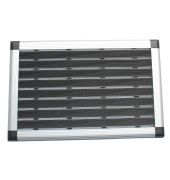 Fu&szlig;matte EDEMFLMT0002 Alumat, 40x60cm (HxB), rechteckig, f&uuml;r Au&szlig;enbereich