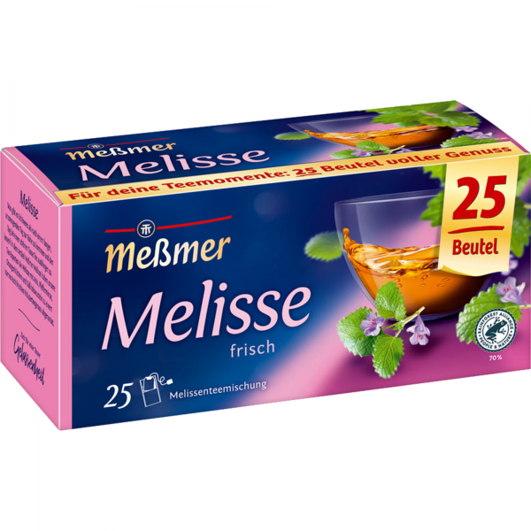 4001257158007 - Tee Melisse 100527 25St 4001257158007 Meßmer 25 Stück