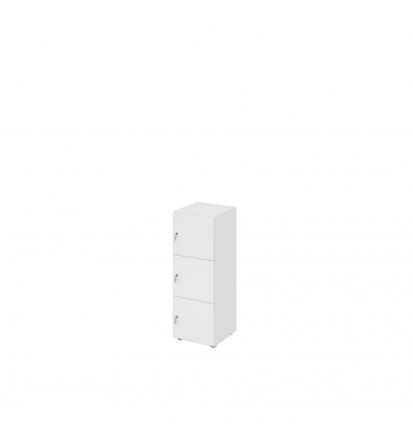 Schliessfachschrank 3OH 3xDS ws/ws