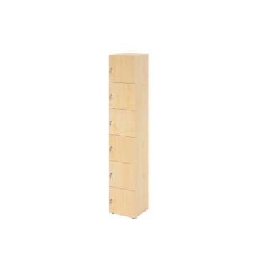 Schliessfachschrank 6OH 6xDS ah/ah