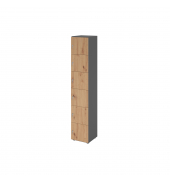 Schliessfachschrank 6OH 6xDS gp/ei