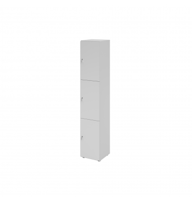 Schliessfachschrank 6OH 3xDS gr/gr