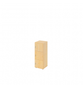 Schliessfachschrank 3OH 3xDS ah/ah