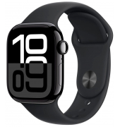 Watch Series 10 42 mm Aluminium (GPS) Sportarmband SM  schwarz, diamantschwarz