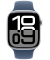 Watch Series 10 46 mm Aluminium (GPS) Sportarmband ML  denim, silber