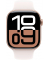 Watch Series 10 42 mm Aluminium (GPS+Cellular) Sportarmband SM  blassrosa, roségold