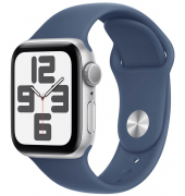 Watch SE 40 mm Aluminium (GPS) Sportarmband SM  denim, silber