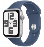 Watch SE 44 mm Aluminium (GPS) Sportarmband ML  denim, silber